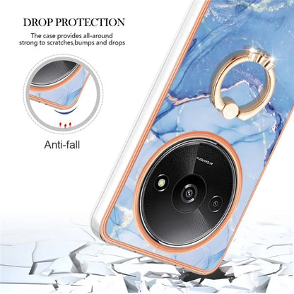 YB IMD Series-17 Style-E For Xiaomi Redmi A3 / Poco C61 4G Slim Case 2.0mm Kickstand TPU Phone Cover