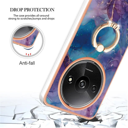 YB IMD Series-17 Style-E For Xiaomi Redmi A3 / Poco C61 4G Slim Case 2.0mm Kickstand TPU Phone Cover