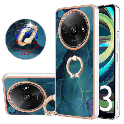 YB IMD Series-17 Style-E For Xiaomi Redmi A3 / Poco C61 4G Slim Case 2.0mm Kickstand TPU Phone Cover