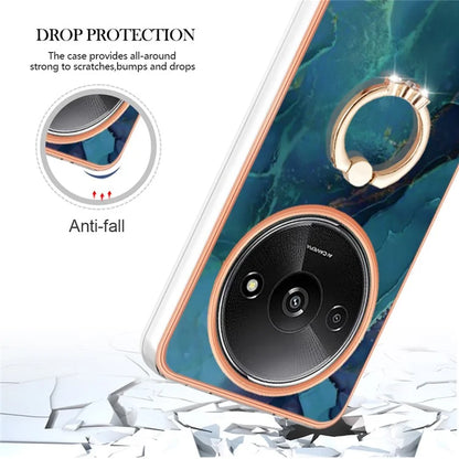 YB IMD Series-17 Style-E For Xiaomi Redmi A3 / Poco C61 4G Slim Case 2.0mm Kickstand TPU Phone Cover