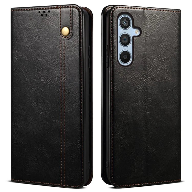 For Samsung Galaxy M15 5G / F15 5G Case Crazy Horse Texture Leather Flip Wallet Phone Cover