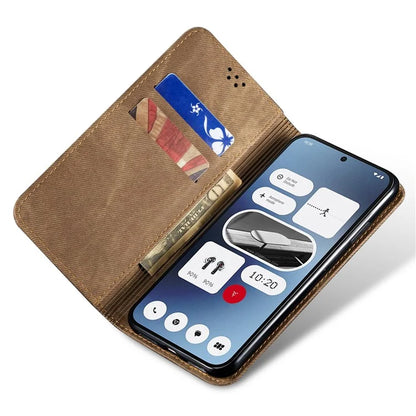 For Nothing Phone (2a) Case Shockproof Leather Stand Phone Cover Mobile Spares Wholesale