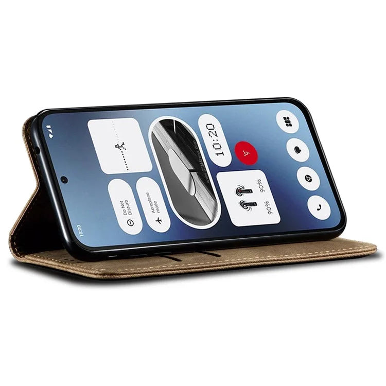 For Nothing Phone (2a) Case Shockproof Leather Stand Phone Cover Mobile Spares Wholesale