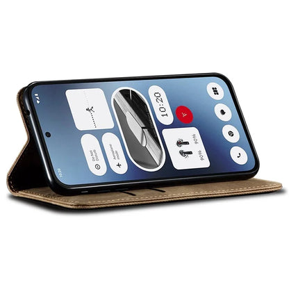 For Nothing Phone (2a) Case Shockproof Leather Stand Phone Cover Mobile Spares Wholesale
