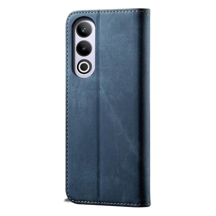For OnePlus Nord CE4 5G Case Bump Proof Leather+TPU Stand View Phone Cover