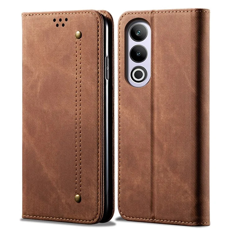 For OnePlus Nord CE4 5G Case Bump Proof Leather+TPU Stand View Phone Cover