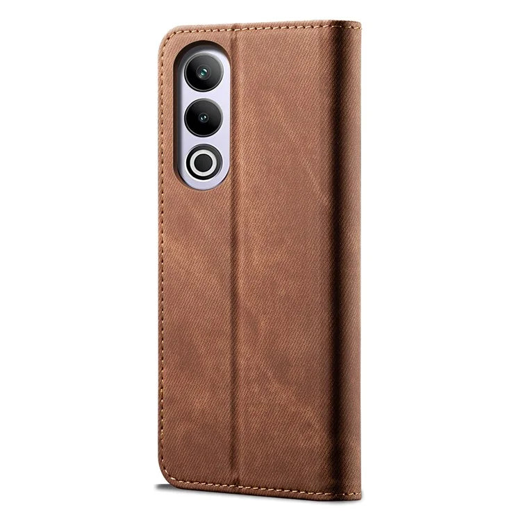For OnePlus Nord CE4 5G Case Bump Proof Leather+TPU Stand View Phone Cover