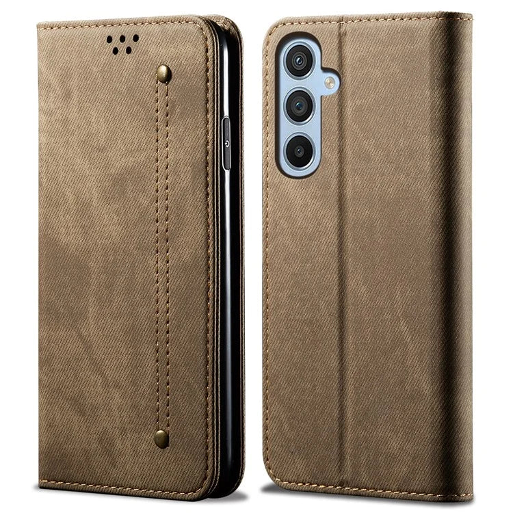 For Samsung Galaxy M55 5G / C55 5G / F55 5G Leather Case Stand Cover Mobile Accessories Wholesale Supplier