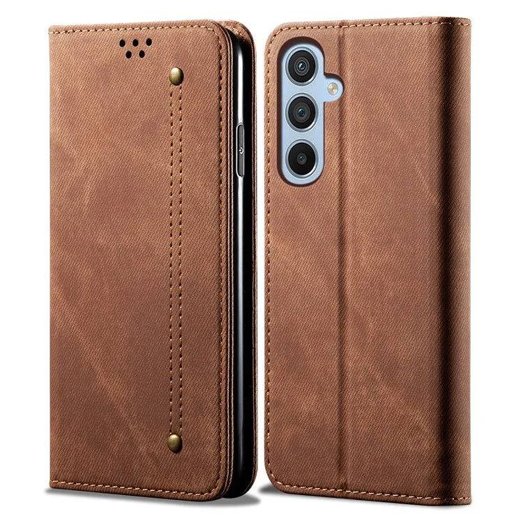 For Samsung Galaxy M55 5G / C55 5G / F55 5G Leather Case Stand Cover Mobile Accessories Wholesale Supplier