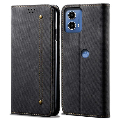 For Motorola Moto E14 4G / G04 4G / G04s 4G / G24 4G Case Anti-Drop Leather+TPU Stand View Phone Cover