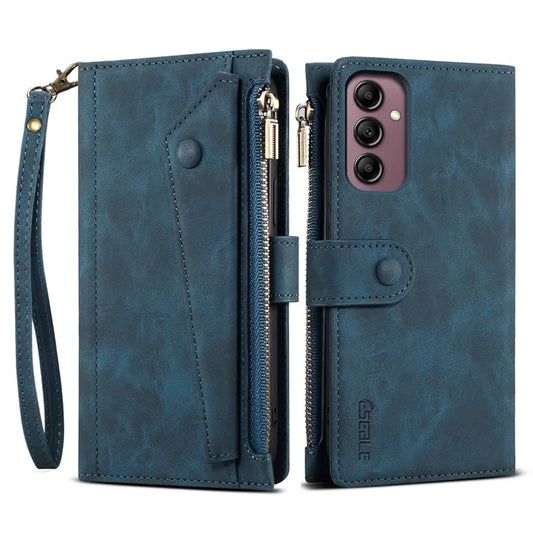 ESEBLE Star Series For Samsung Galaxy M55 5G / C55 5G / F55 5G Case PU Leather+TPU Cover with Wallet Stand