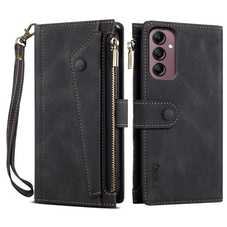 ESEBLE Star Series For Samsung Galaxy M55 5G / C55 5G / F55 5G Case PU Leather+TPU Cover with Wallet Stand