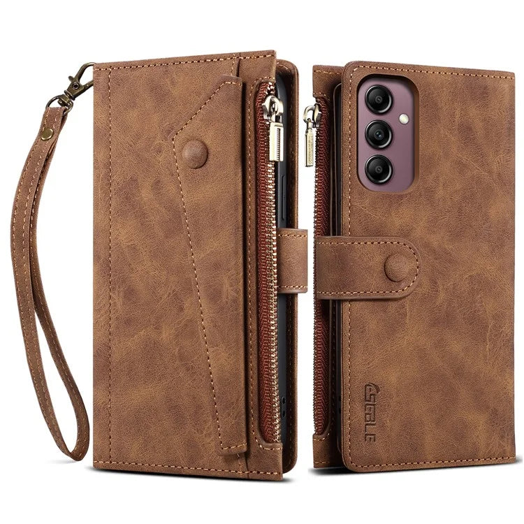 ESEBLE Star Series For Samsung Galaxy M55 5G / C55 5G / F55 5G Case PU Leather+TPU Cover with Wallet Stand