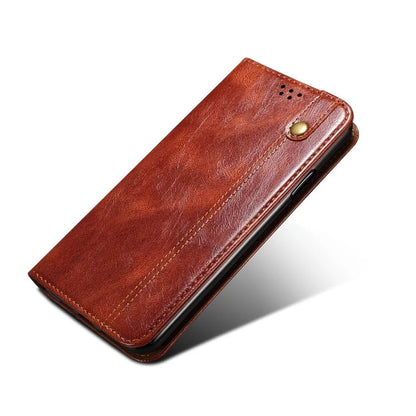 For Motorola Moto E14 4G / G04 4G / G04s 4G / G24 4G Case Leather Stand Magnetic Closing Phone Wallet Cover