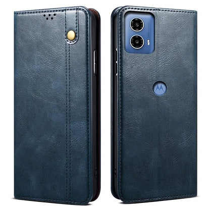 For Motorola Moto E14 4G / G04 4G / G04s 4G / G24 4G Case Leather Stand Magnetic Closing Phone Wallet Cover