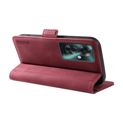 YIKATU YK-005 For Oppo Reno11 F 5G / F25 Pro 5G Leather Phone Case Stand Wallet Cover