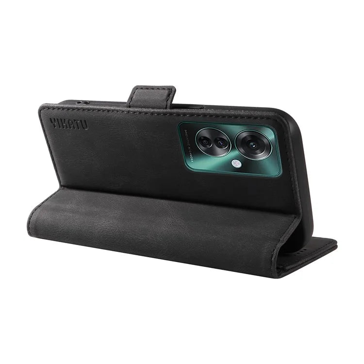 YIKATU YK-005 For Oppo Reno11 F 5G / F25 Pro 5G Leather Phone Case Stand Wallet Cover