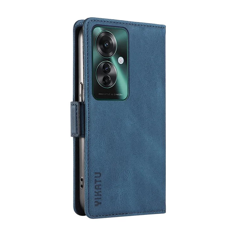 YIKATU YK-005 For Oppo Reno11 F 5G / F25 Pro 5G Leather Phone Case Stand Wallet Cover