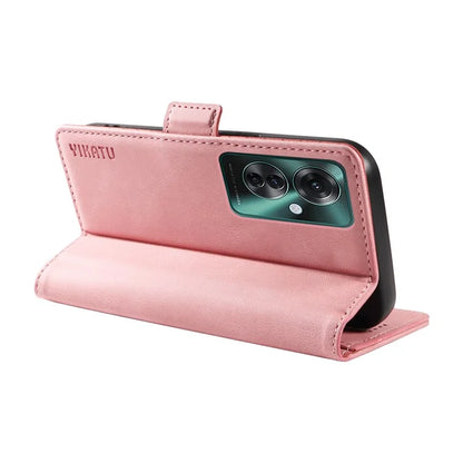 YIKATU YK-005 For Oppo Reno11 F 5G / F25 Pro 5G Leather Phone Case Stand Wallet Cover