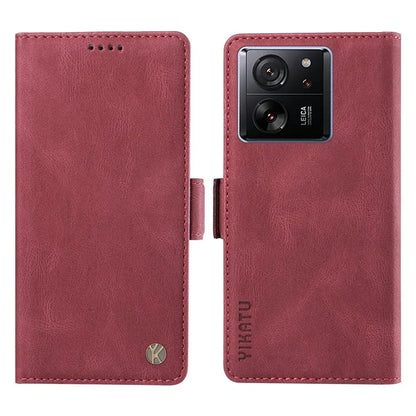 YIKATU YK-005 For Xiaomi 13T / 13T Pro / Redmi K60 Ultra Leather Phone Case Flip Stand Wallet Cover