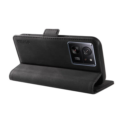 YIKATU YK-005 For Xiaomi 13T / 13T Pro / Redmi K60 Ultra Leather Phone Case Flip Stand Wallet Cover