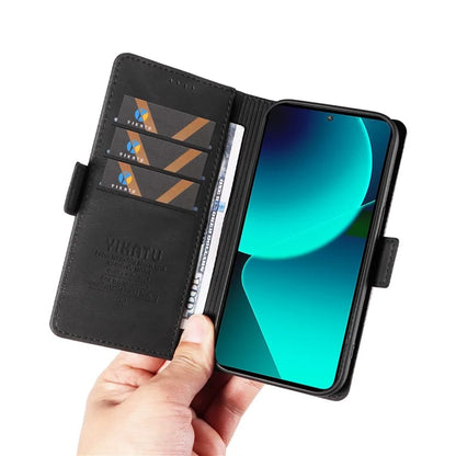 YIKATU YK-005 For Xiaomi 13T / 13T Pro / Redmi K60 Ultra Leather Phone Case Flip Stand Wallet Cover