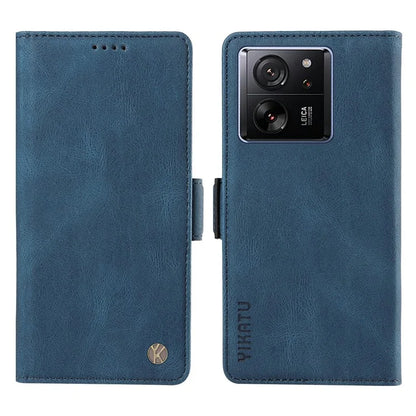 YIKATU YK-005 For Xiaomi 13T / 13T Pro / Redmi K60 Ultra Leather Phone Case Flip Stand Wallet Cover