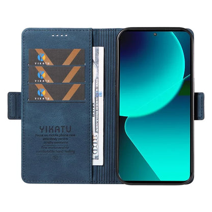 YIKATU YK-005 For Xiaomi 13T / 13T Pro / Redmi K60 Ultra Leather Phone Case Flip Stand Wallet Cover