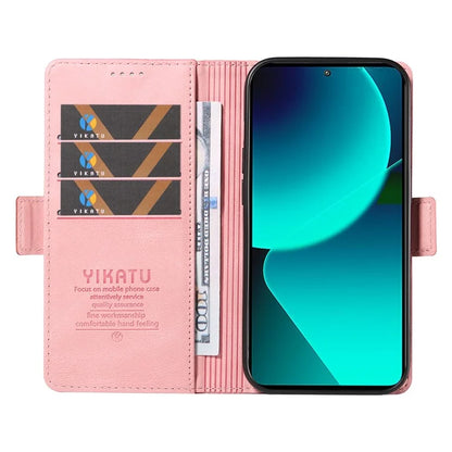YIKATU YK-005 For Xiaomi 13T / 13T Pro / Redmi K60 Ultra Leather Phone Case Flip Stand Wallet Cover