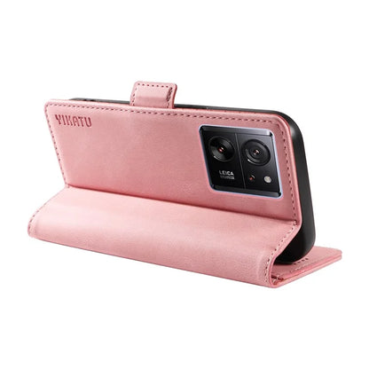 YIKATU YK-005 For Xiaomi 13T / 13T Pro / Redmi K60 Ultra Leather Phone Case Flip Stand Wallet Cover