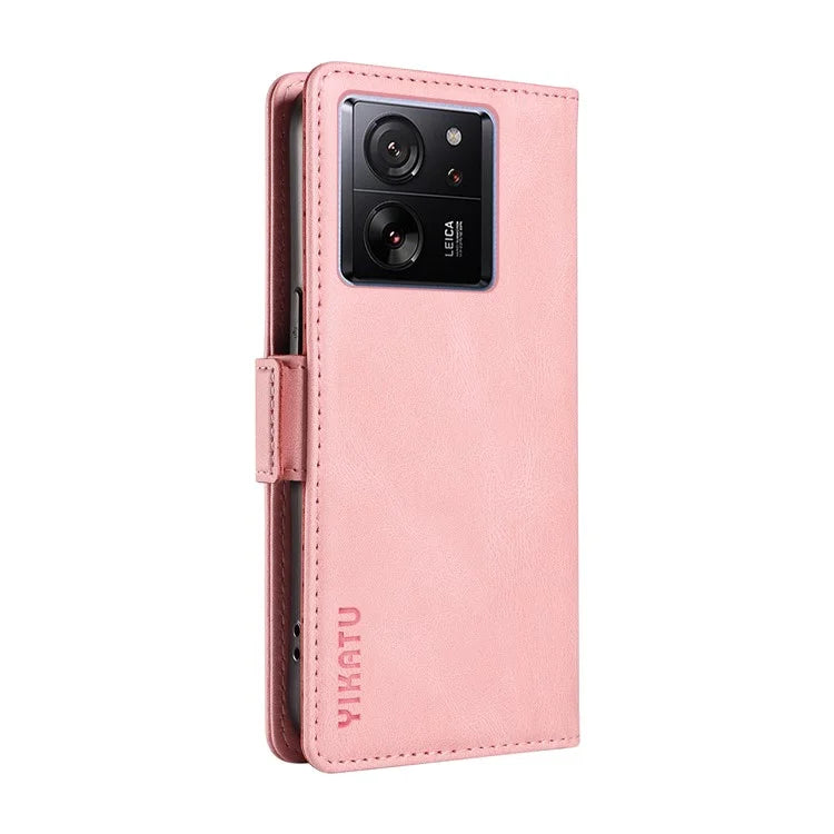 YIKATU YK-005 For Xiaomi 13T / 13T Pro / Redmi K60 Ultra Leather Phone Case Flip Stand Wallet Cover