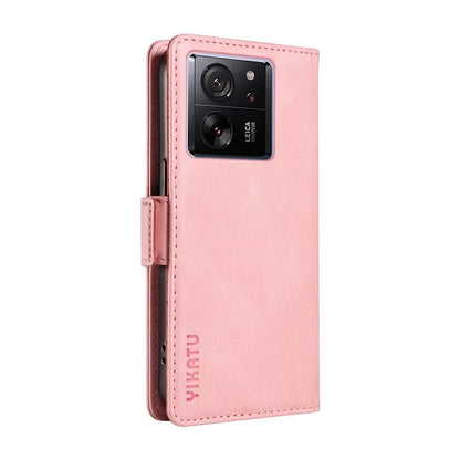 YIKATU YK-005 For Xiaomi 13T / 13T Pro / Redmi K60 Ultra Leather Phone Case Flip Stand Wallet Cover