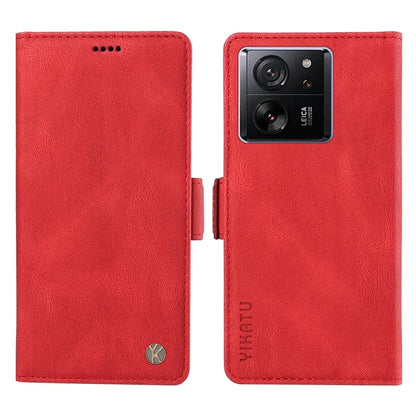 YIKATU YK-005 For Xiaomi 13T / 13T Pro / Redmi K60 Ultra Leather Phone Case Flip Stand Wallet Cover