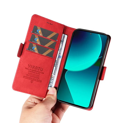 YIKATU YK-005 For Xiaomi 13T / 13T Pro / Redmi K60 Ultra Leather Phone Case Flip Stand Wallet Cover
