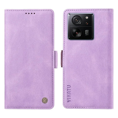 YIKATU YK-005 For Xiaomi 13T / 13T Pro / Redmi K60 Ultra Leather Phone Case Flip Stand Wallet Cover