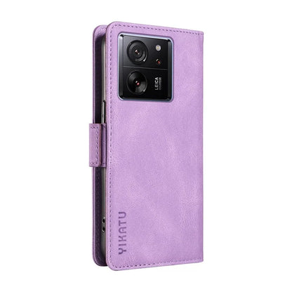 YIKATU YK-005 For Xiaomi 13T / 13T Pro / Redmi K60 Ultra Leather Phone Case Flip Stand Wallet Cover