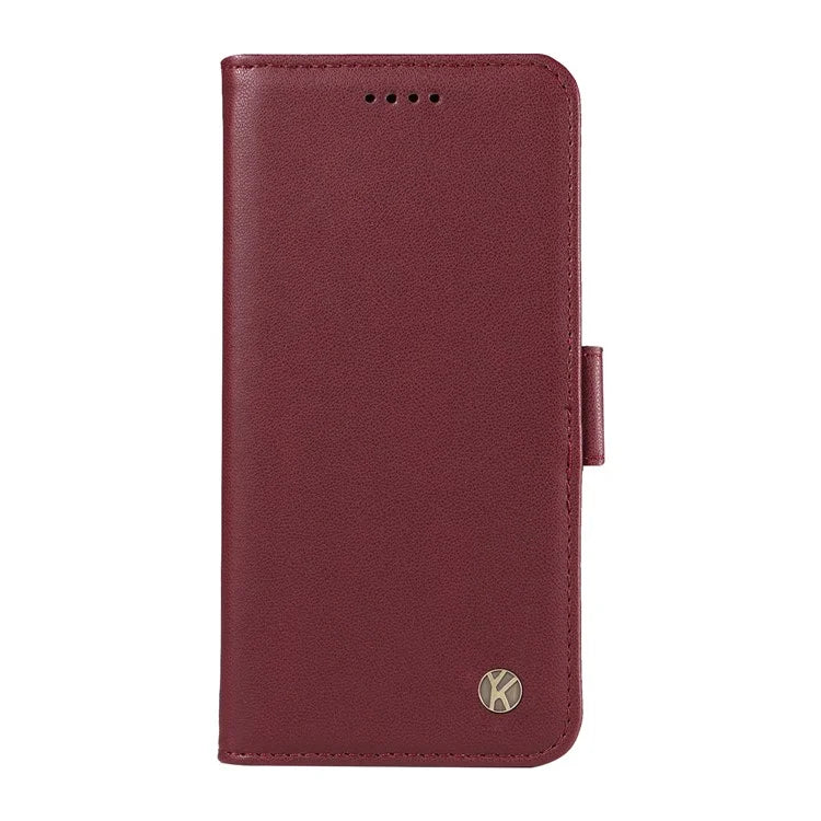 YIKATU YK-003 For Motorola Moto E14 4G / G04 4G / G04s 4G / G24 4G Case PU Leather Stand Shockproof Phone Cover