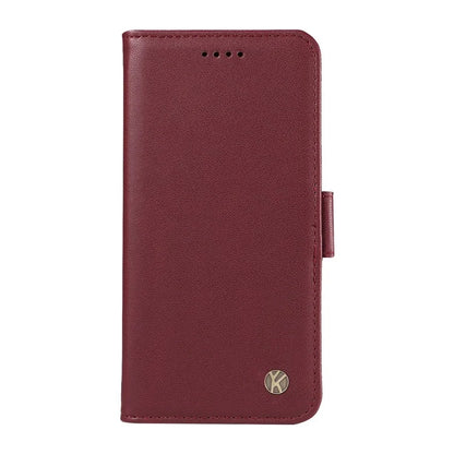YIKATU YK-003 For Motorola Moto E14 4G / G04 4G / G04s 4G / G24 4G Case PU Leather Stand Shockproof Phone Cover