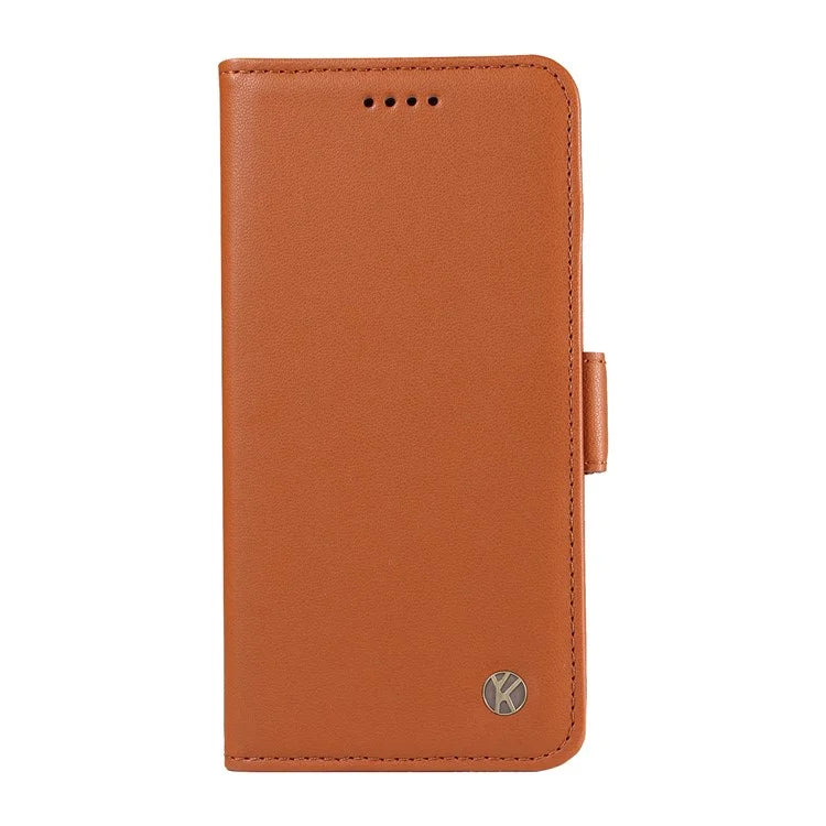 YIKATU YK-003 For Motorola Moto E14 4G / G04 4G / G04s 4G / G24 4G Case PU Leather Stand Shockproof Phone Cover