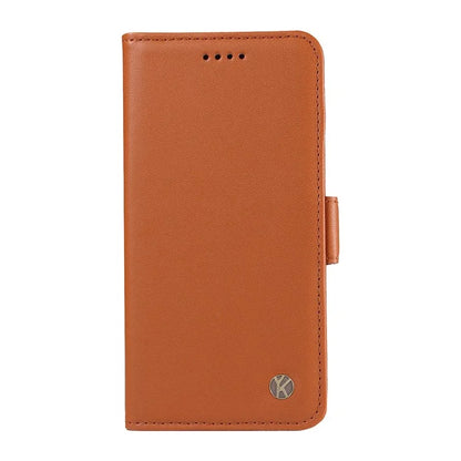 YIKATU YK-003 For Motorola Moto E14 4G / G04 4G / G04s 4G / G24 4G Case PU Leather Stand Shockproof Phone Cover