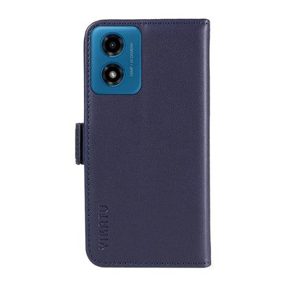 YIKATU YK-003 For Motorola Moto E14 4G / G04 4G / G04s 4G / G24 4G Case PU Leather Stand Shockproof Phone Cover