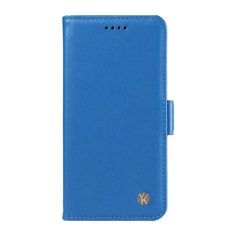 YIKATU YK-003 For Motorola Moto E14 4G / G04 4G / G04s 4G / G24 4G Case PU Leather Stand Shockproof Phone Cover