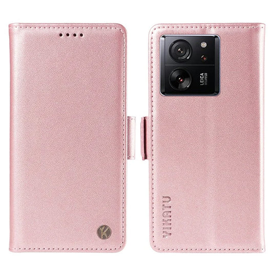 YIKATU YK-003 For Xiaomi 13T / 13T Pro / Redmi K60 Ultra Case PU Leather Wallet Protective Phone Cover