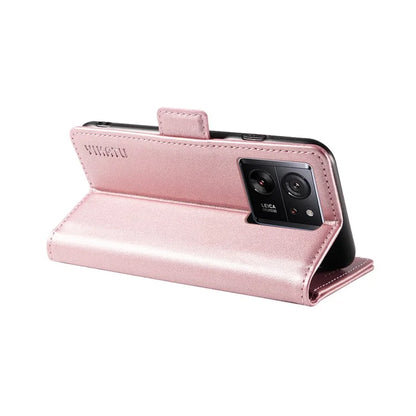 YIKATU YK-003 For Xiaomi 13T / 13T Pro / Redmi K60 Ultra Case PU Leather Wallet Protective Phone Cover