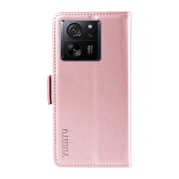 YIKATU YK-003 For Xiaomi 13T / 13T Pro / Redmi K60 Ultra Case PU Leather Wallet Protective Phone Cover