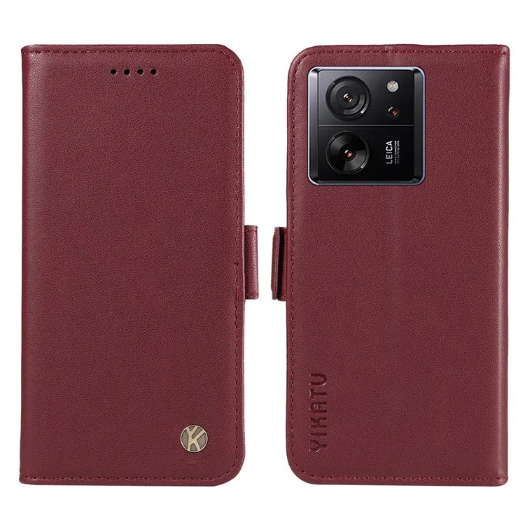 YIKATU YK-003 For Xiaomi 13T / 13T Pro / Redmi K60 Ultra Case PU Leather Wallet Protective Phone Cover