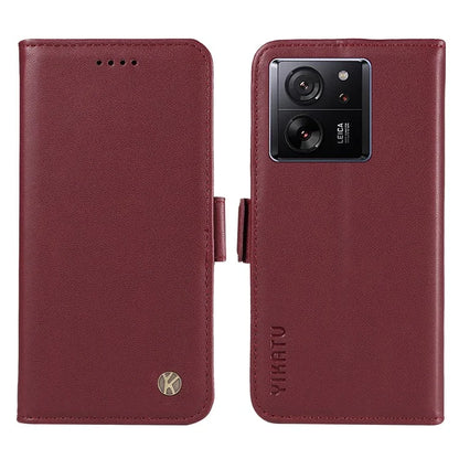 YIKATU YK-003 For Xiaomi 13T / 13T Pro / Redmi K60 Ultra Case PU Leather Wallet Protective Phone Cover