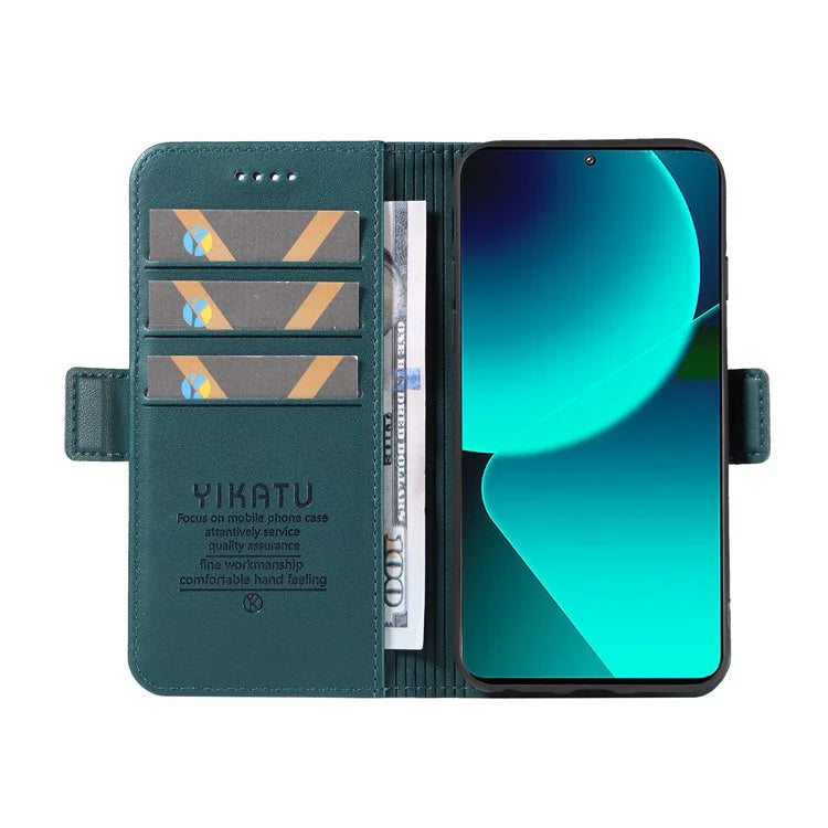 YIKATU YK-003 For Xiaomi 13T / 13T Pro / Redmi K60 Ultra Case PU Leather Wallet Protective Phone Cover
