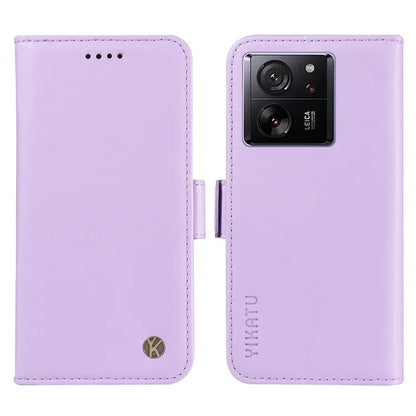 YIKATU YK-003 For Xiaomi 13T / 13T Pro / Redmi K60 Ultra Case PU Leather Wallet Protective Phone Cover