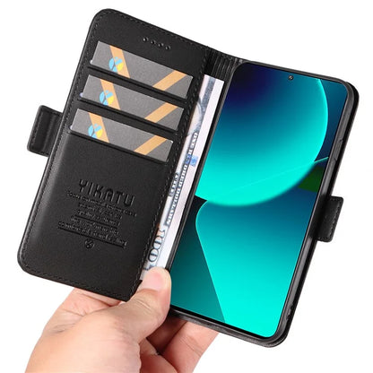 YIKATU YK-003 For Xiaomi 13T / 13T Pro / Redmi K60 Ultra Case PU Leather Wallet Protective Phone Cover